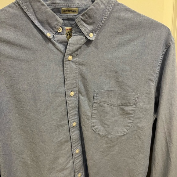 Mens J - Crew Slim Untucked Shirt. Great condition and no stains. Worn 3-5 x - Picture 3 of 3